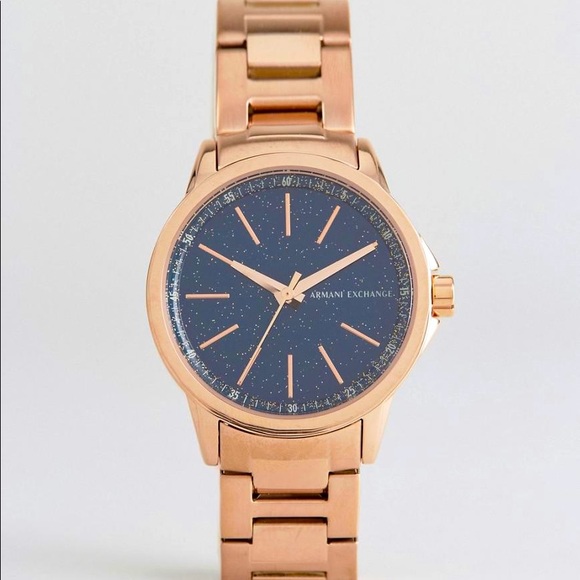 Armani Exchange AX4352 Watch In Rose Gold - Picture 1 of 8